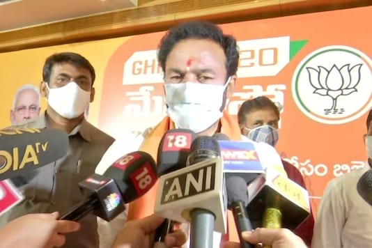 Minister of State for Home Affairs G Kishan Reddy. 