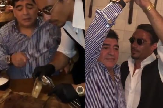 Old Video of Maradona Fanboying Over Salt Bae is the Wholesome Content You Need to See