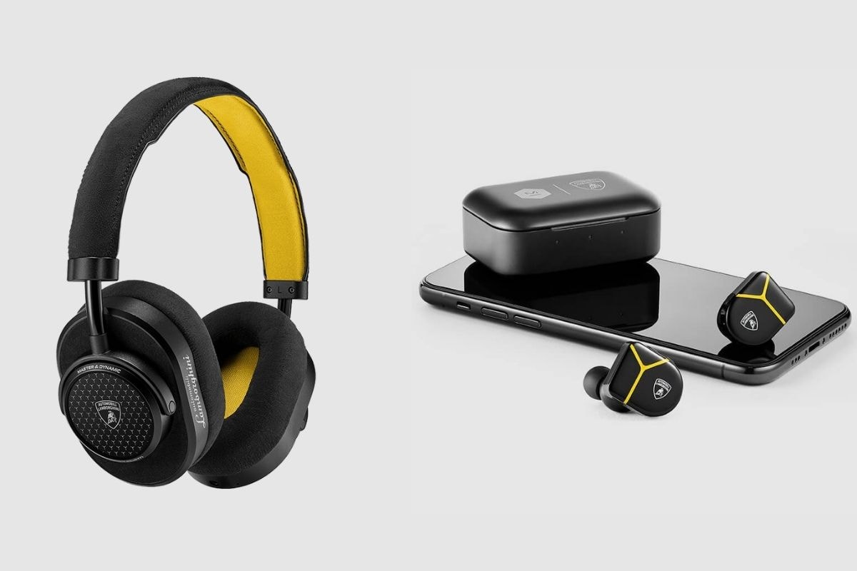 Master & Dynamic Launches Lamborghini Edition MW65 Over-the-Ear Headphones  and MW07 TWS Earphones