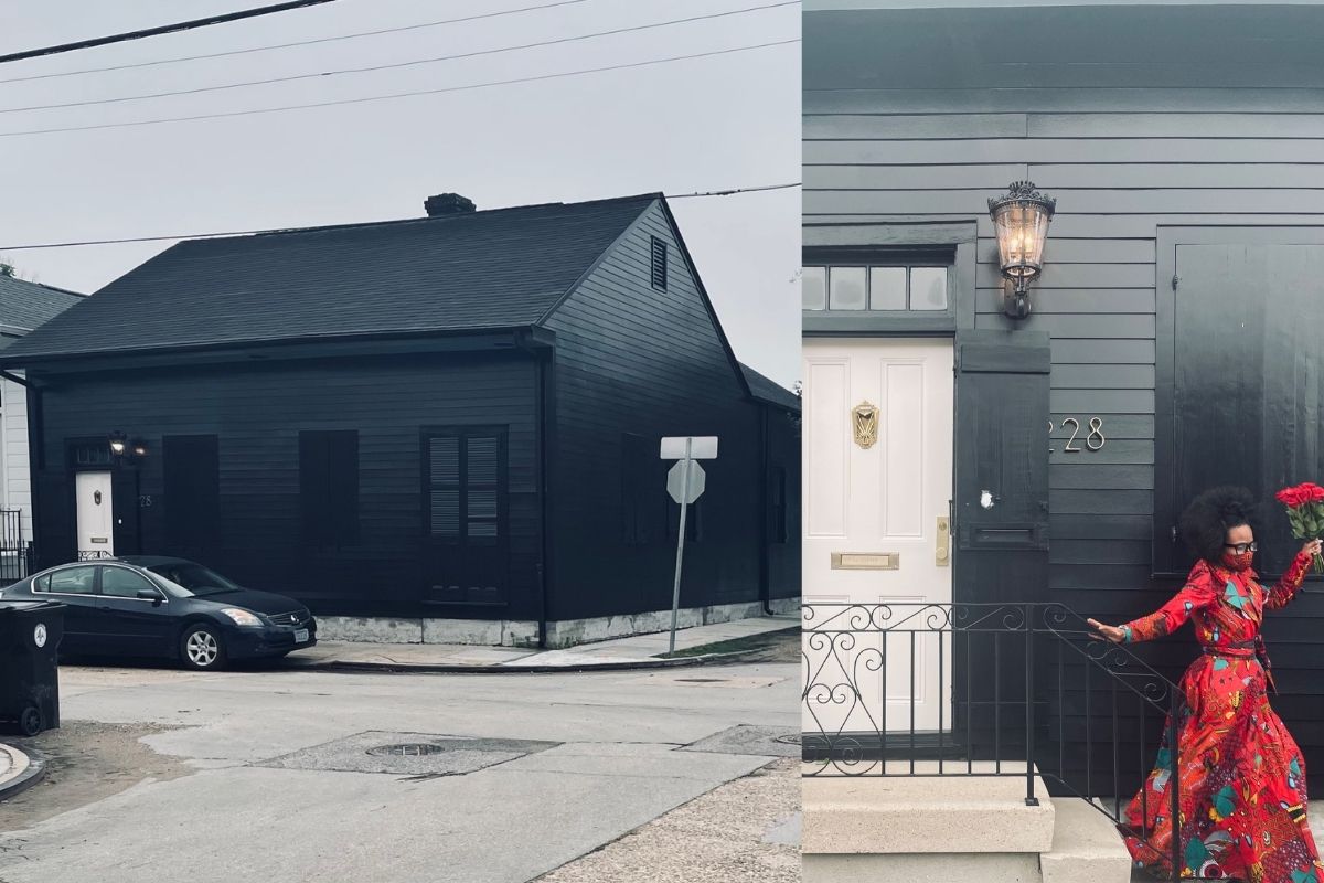 Oscar-winning Designer Painted Her Home Black to 'Commemorate ...