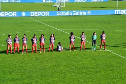 Paula Dapena refused to take part in a minute's silence for Diego Maradona. (Photo Credit: Twitter)