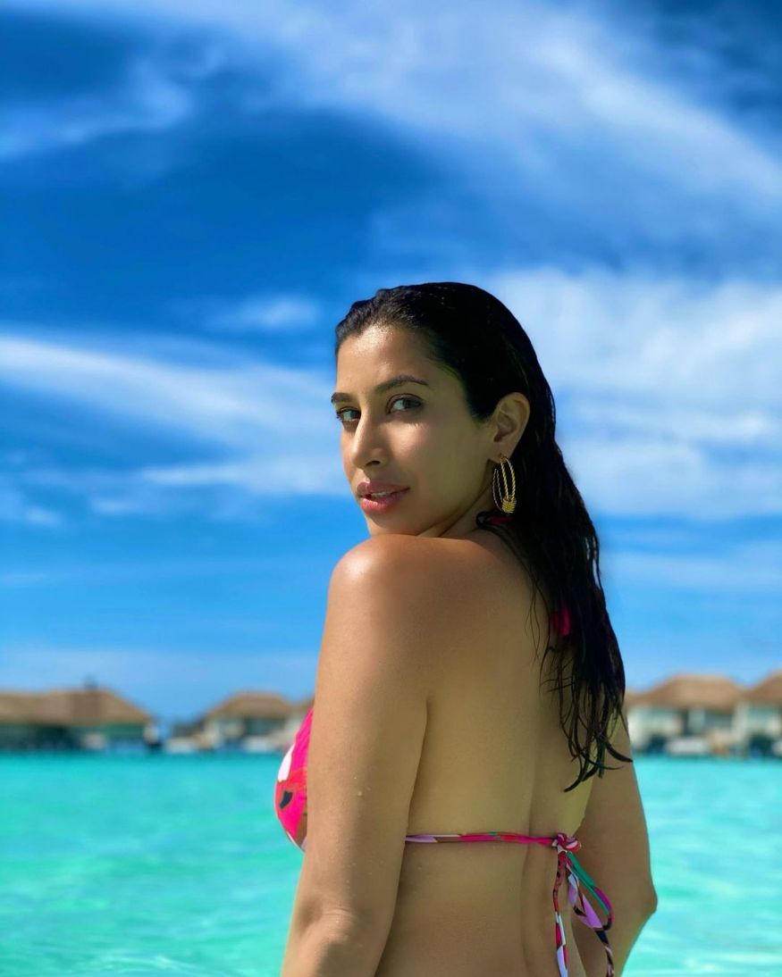  Looks like a million bucks as she poses in a bikini.<em> </em>(Image: Instagram)