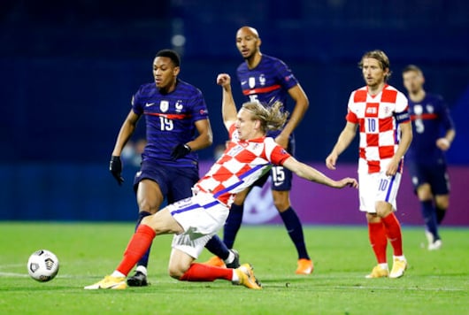 Croatia Defender Vida Pulled From Match Because Of Virus Croatia Defender Vida Pulled From Match Because Of Virus