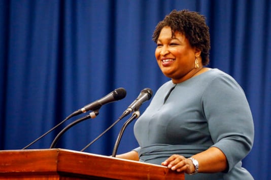 Stacey Abrams Credited For Boosting Democrats In Georgia Stacey Abrams Credited For Boosting Democrats In Georgia