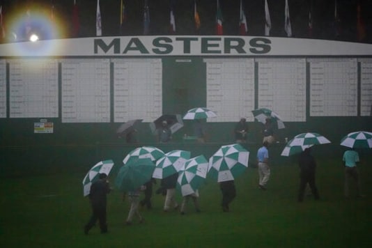 Honorary Starters, Then Rain, As 1st Fall Masters Begins Honorary Starters, Then Rain, As 1st Fall Masters Begins
