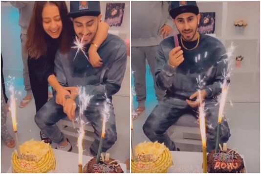 Rohanpreet Singh's birthday celebrations