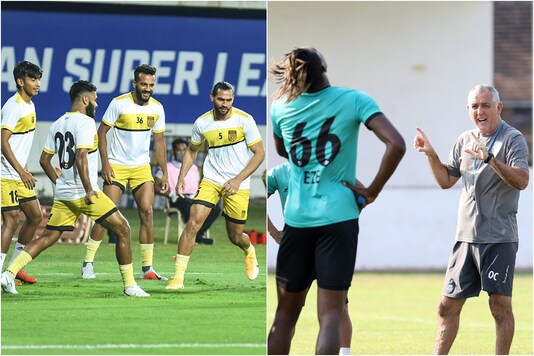 Jamshedpur look for first win when they play Hyderabad (Photo Credit: JFC Twitter, HFC Twitter)