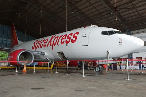 Image for representation. (Image source: Twitter/SpiceJet)