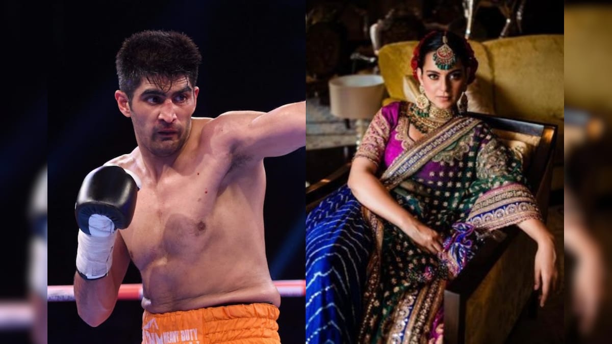 Here's What Boxer Vijender Singh Had to Say About Kangana Ranaut's Tweet on Farmers' Protest