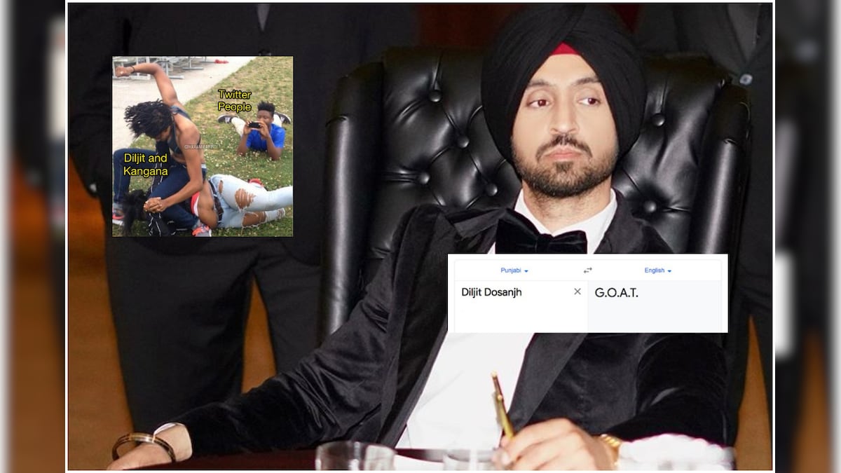 In Diljit Dosanjh Vs Kangana Ranaut Twitter War, Internet Has Discovered Their GOAT