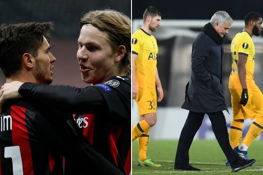 AC Milan (L) and Tottenham Hotspur (Photo Credit: AP)