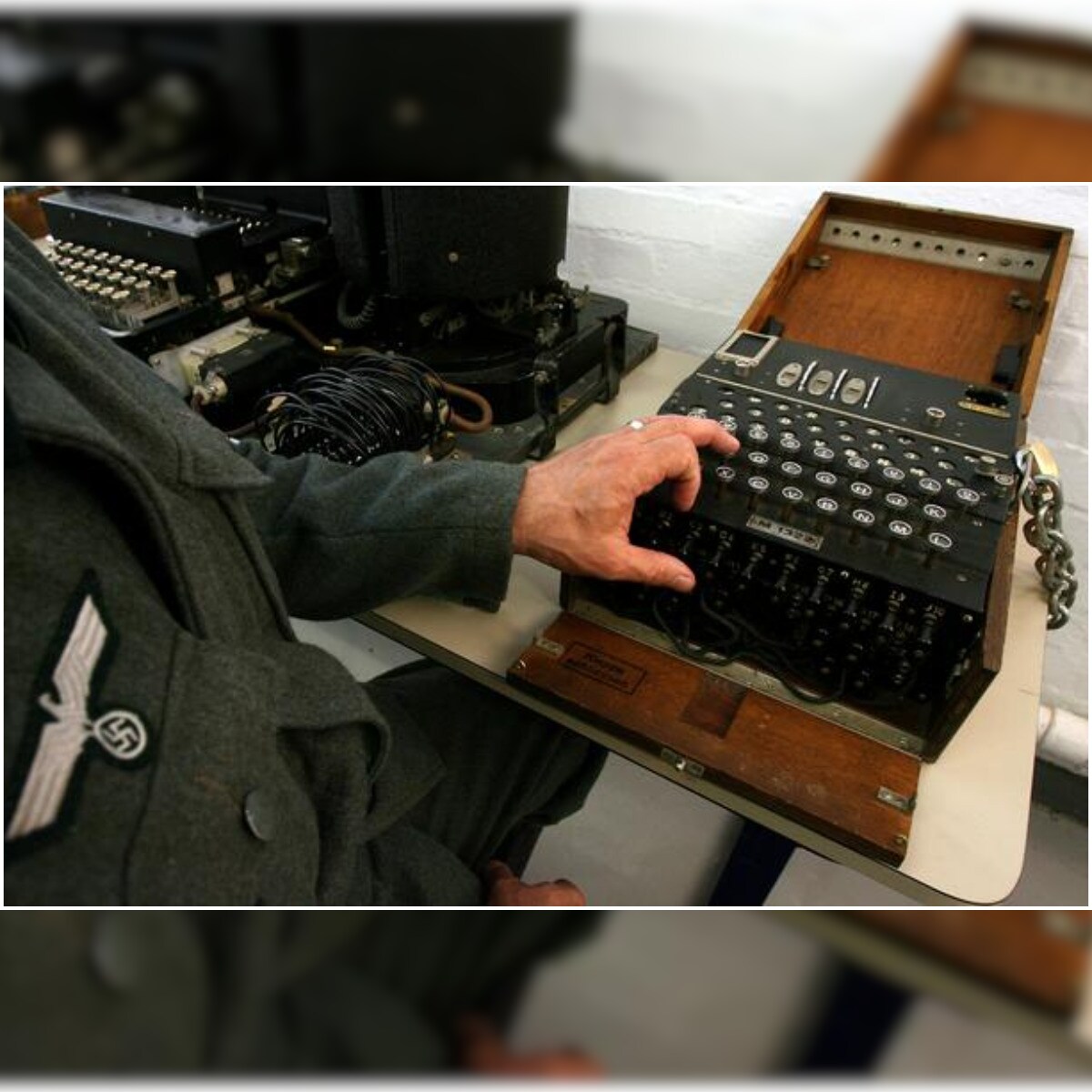 German Divers Discover Nazi Ww2 Enigma Machine While Searching For Fishing Nets In Baltic Sea