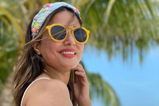 Hina Khan flew to the island country a few days ago, and has actively been sharing pictures from her vacation on social media. (Image: Instagram)