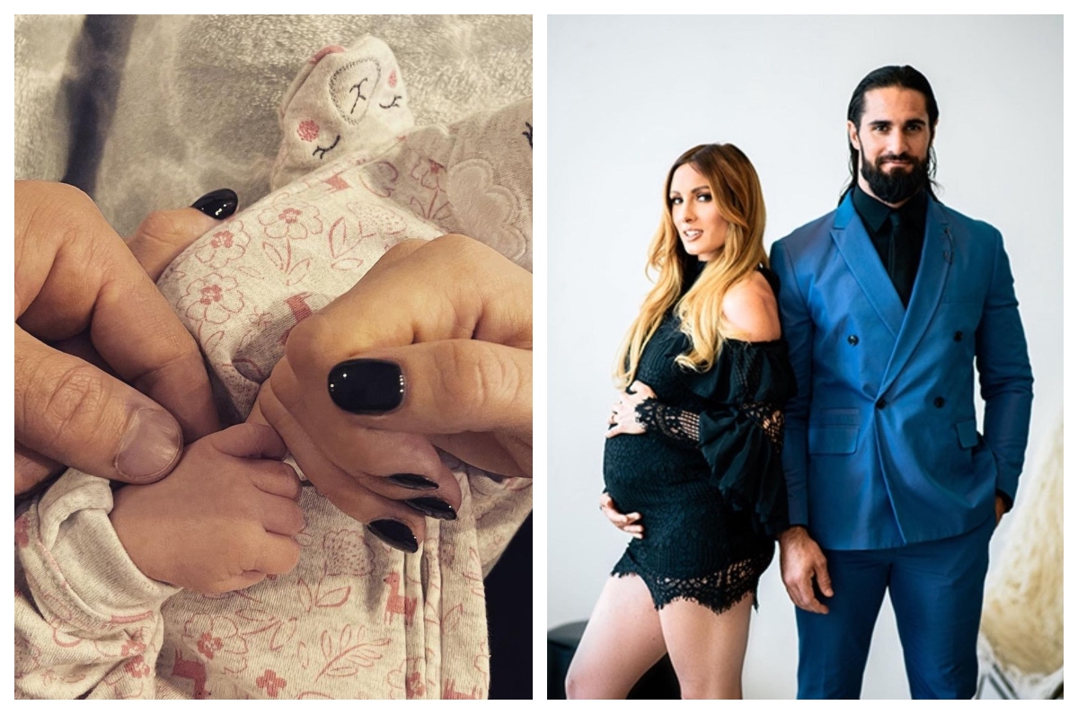 WWE Becky Lynch Seth Rollins Announce Birth Of First Child In WWE Becky Lynch Seth Rollins Announce Birth Of First Child In