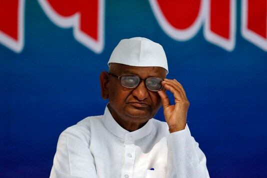 File image of activist Anna Hazare.
