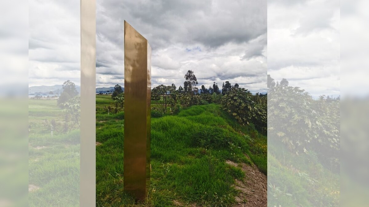 Monolith Mystery Continues as Shiny Golden Structure Appears in a Field in Colombia