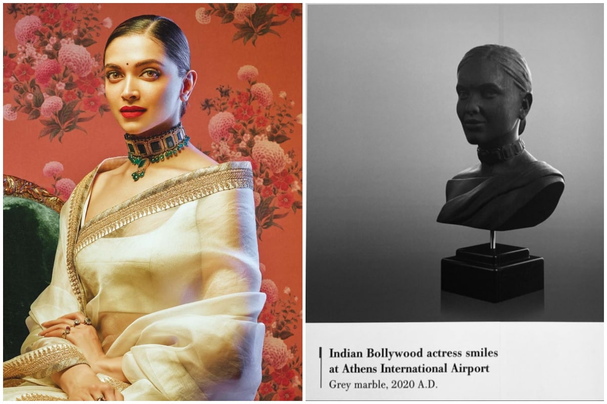  Deepika Padukone Makes it to 'Authentic Smiles' Exhibition at Athens International Airport