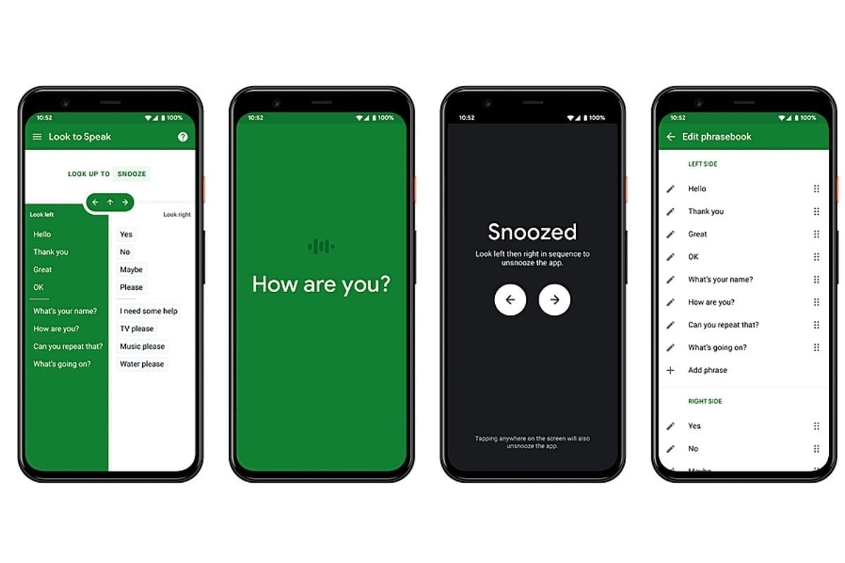 Google Look To Speak App Lets People With Speech Impairments Speak 