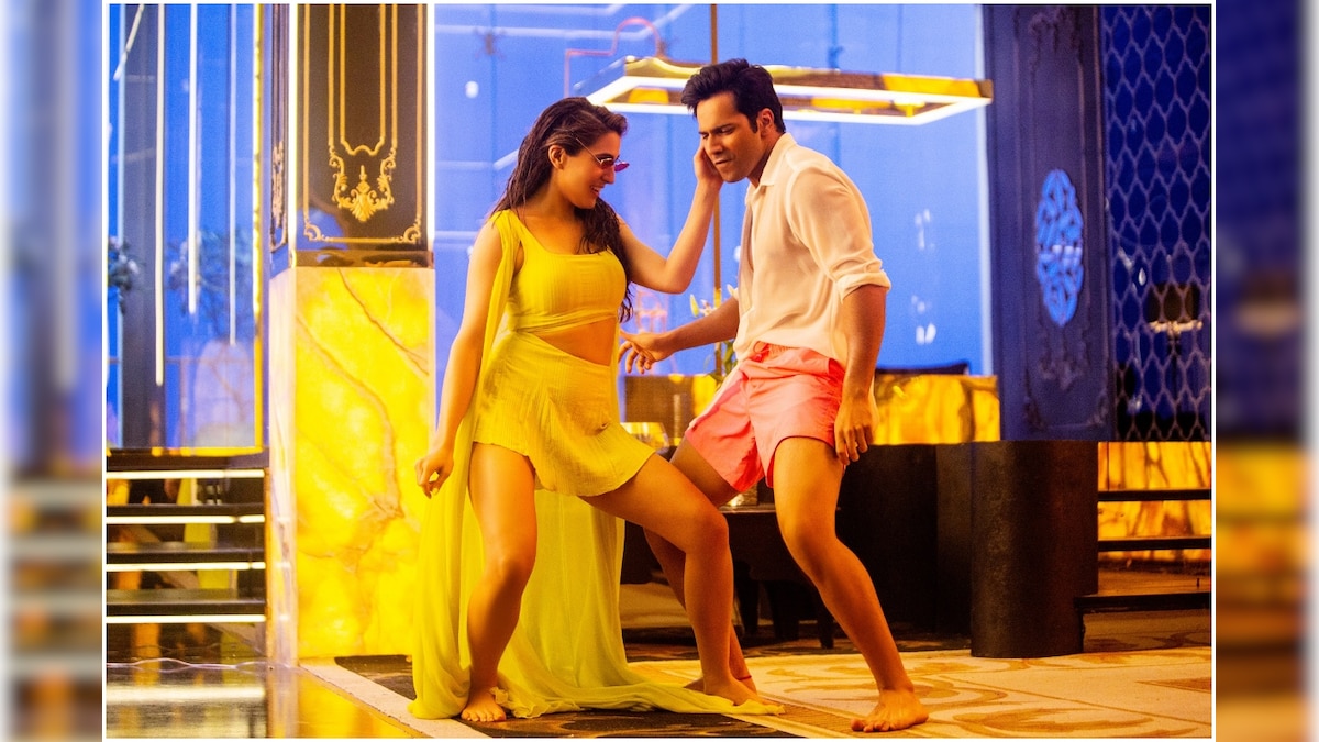 Sara Ali Khan and Varun Dhawan Try Their Best to Entertain in Coolie No 1 Song Husn Hai Suhana