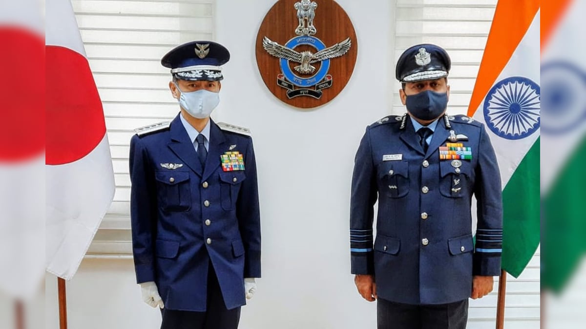 IAF Chief Holds Talks with Japanese Counterpart on Boosting Military Cooperation