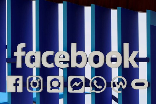 A Facebook panel is seen during the Cannes Lions International Festival of Creativity, in Cannes, France. (Image: Eric Gaillard/Reuters)