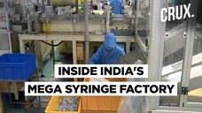 How A Faridabad Factory Is Making 1 Lakh Syringes An Hour To Prepare For Vaccine Drive