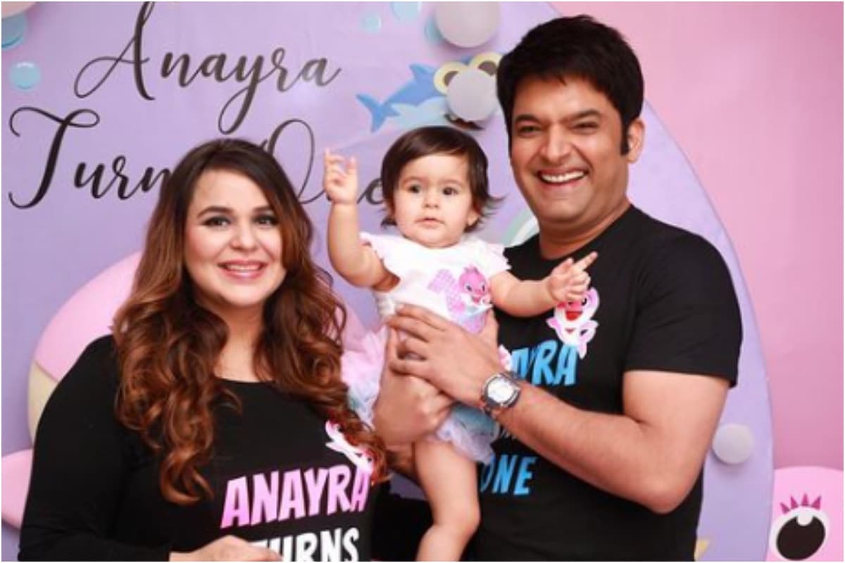 Kapil Sharma Shares Adorable Family Pics as Baby Daughter Anayra Turns One