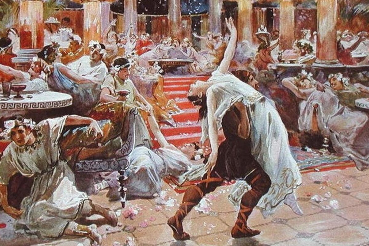 Lying Down and Vomiting Between Courses This is How Ancient Romans