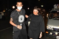 Krunal Pandya Steps Out For a Dinner Date With Wife Pankhuri; See Pics