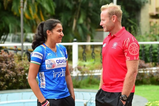 Rani and Sjoerd Marijne (Photo Credit: PTI) Rani and Sjoerd Marijne (Photo Credit: PTI)