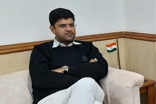 File photo of Haryana Deputy CM Dushyant Chautala. 
