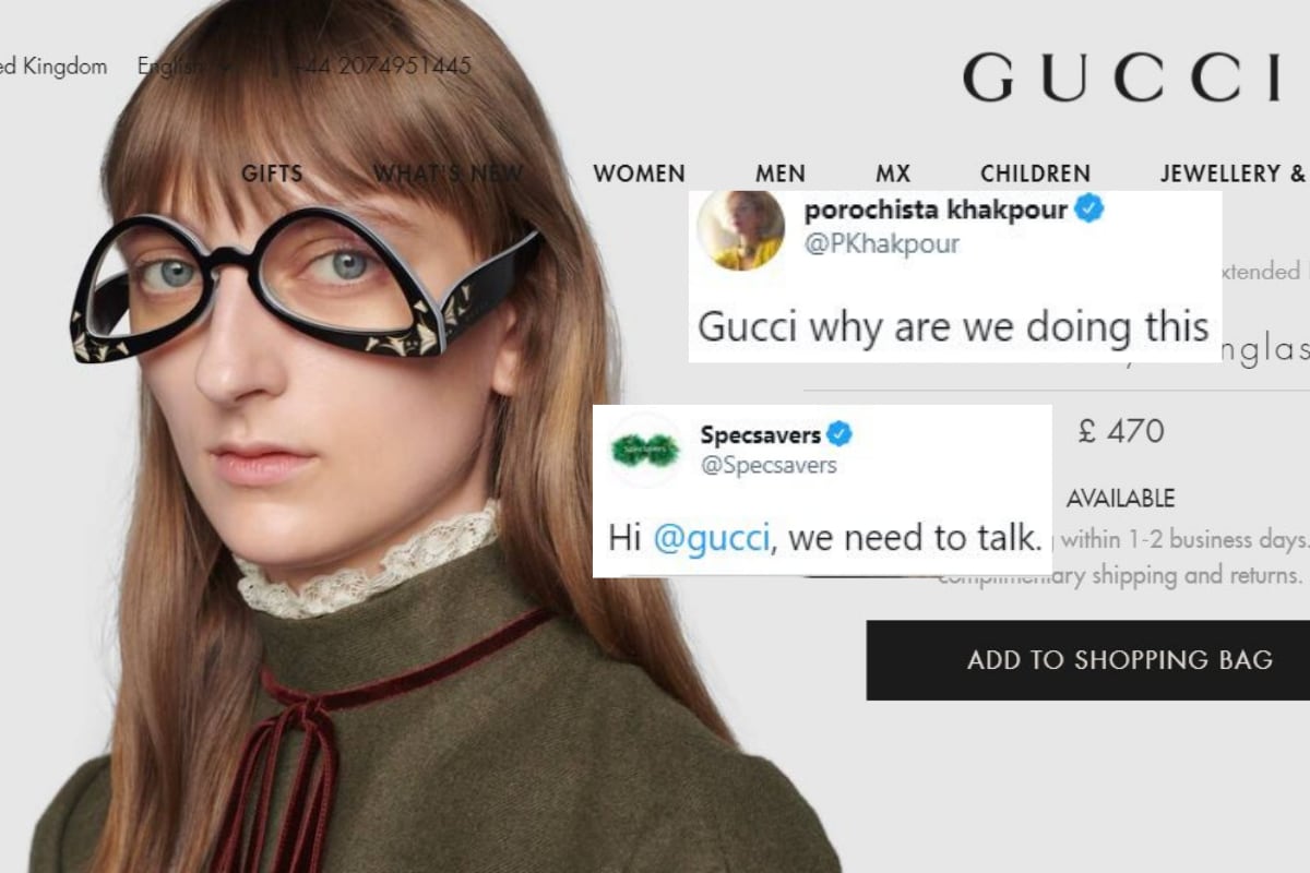 gucci eyes glasses