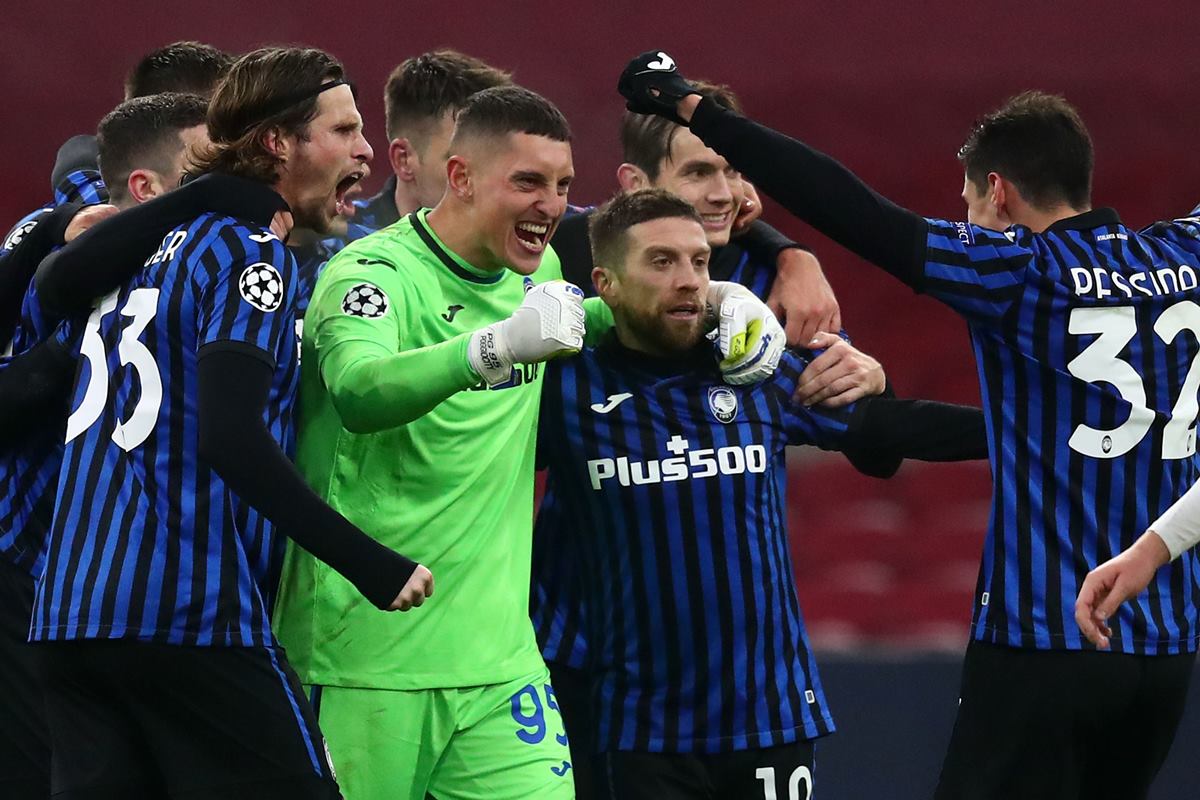 Atalanta. Last year's quarterfinalist qualified as Group D runners-up this time around. Can play: Bayern, Chelsea, Dortmund, Man. City, Paris, Real Madrid Atalanta. Last year's quarterfinalist qualified as Group D runners-up this time around. Can play: Bayern, Chelsea, Dortmund, Man. City, Paris, Real Madrid