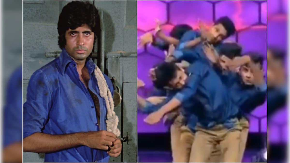 Amitabh Bachchan Impressed by Dance Group Performing to 'Deewar' Iconic Dialogue, Shares Video