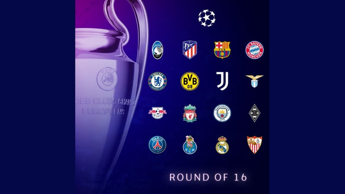 UEFA Champions League Round of 16 Draw: Bayern Munich to Face Lazio, Barcelona Take on PSG