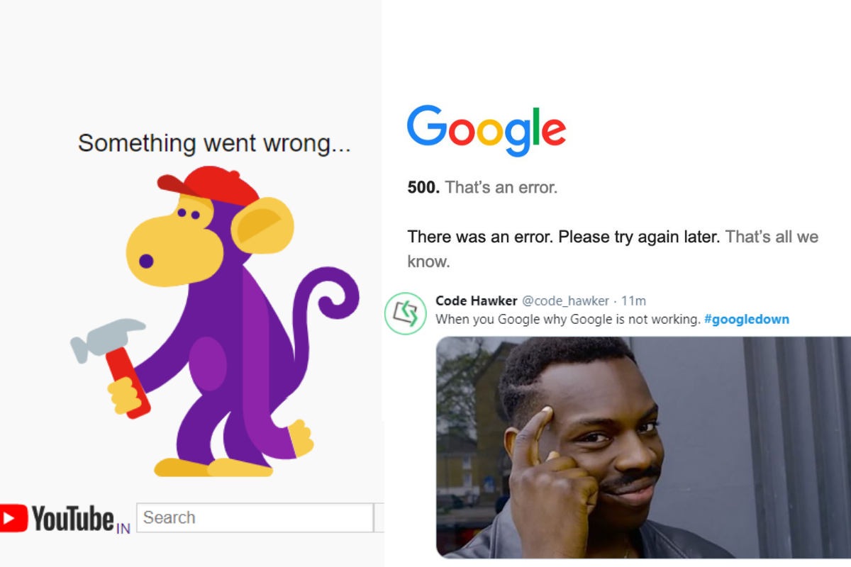 Google crash. Гугл ложись.