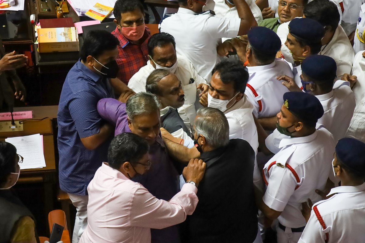 JDS' U-turn On Support to Legislative Council Chairman Led to Brawl in Karnataka's 'House of Intellectuals' - Vimarsana News