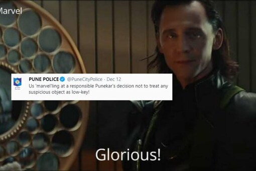 Low Key Pune Police Are Warning People About Suspicious Objects In Marvel Punny Way