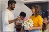 Vignesh Shivan Greets Samantha Akkineni in Vanity Van as Kaathu Vaakula Rendu Kaadhal Shooting Begins