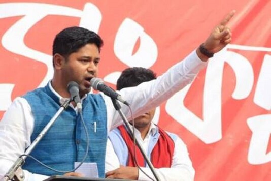 File photo of newly elected AJP president Lurinjyoti Gogoi.
