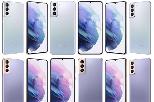 Samsung Galaxy S21 Plus renders. (Image: Evan Blass/ Voice)