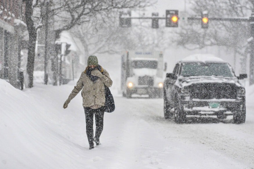 Parts of New York Buried Under 3 Feet Snow As Powerful Snowstorm Blankets Northeast America - Vimarsana News