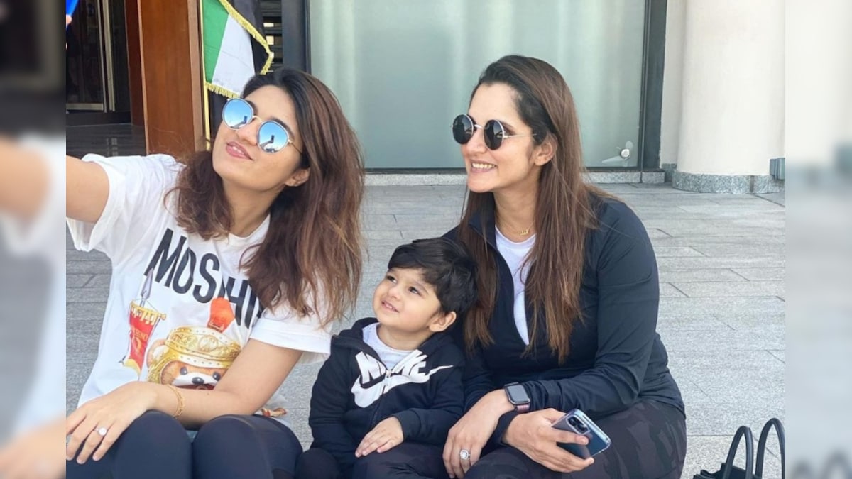 Sania Mirza shares adorable picture with son Izhaan Mirza Malik and sister Anam Mirza