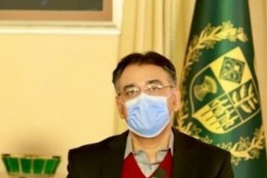 Asad Umar. (Twitter)