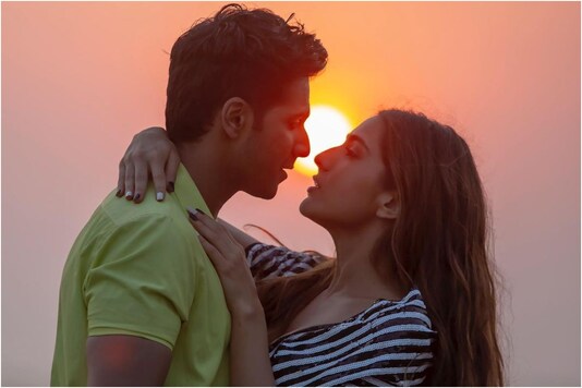David Dhawan Opens Up On Filming Son Varun S Kissing Scene With Sara Ali Khan In Coolie No 1 kissing scene with sara ali khan