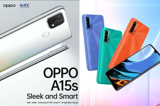 Oppo A15s vs Redmi 9 Power