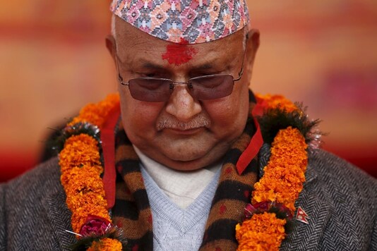 File photo of Nepal PM Sharma Oli. (Reuters bank)