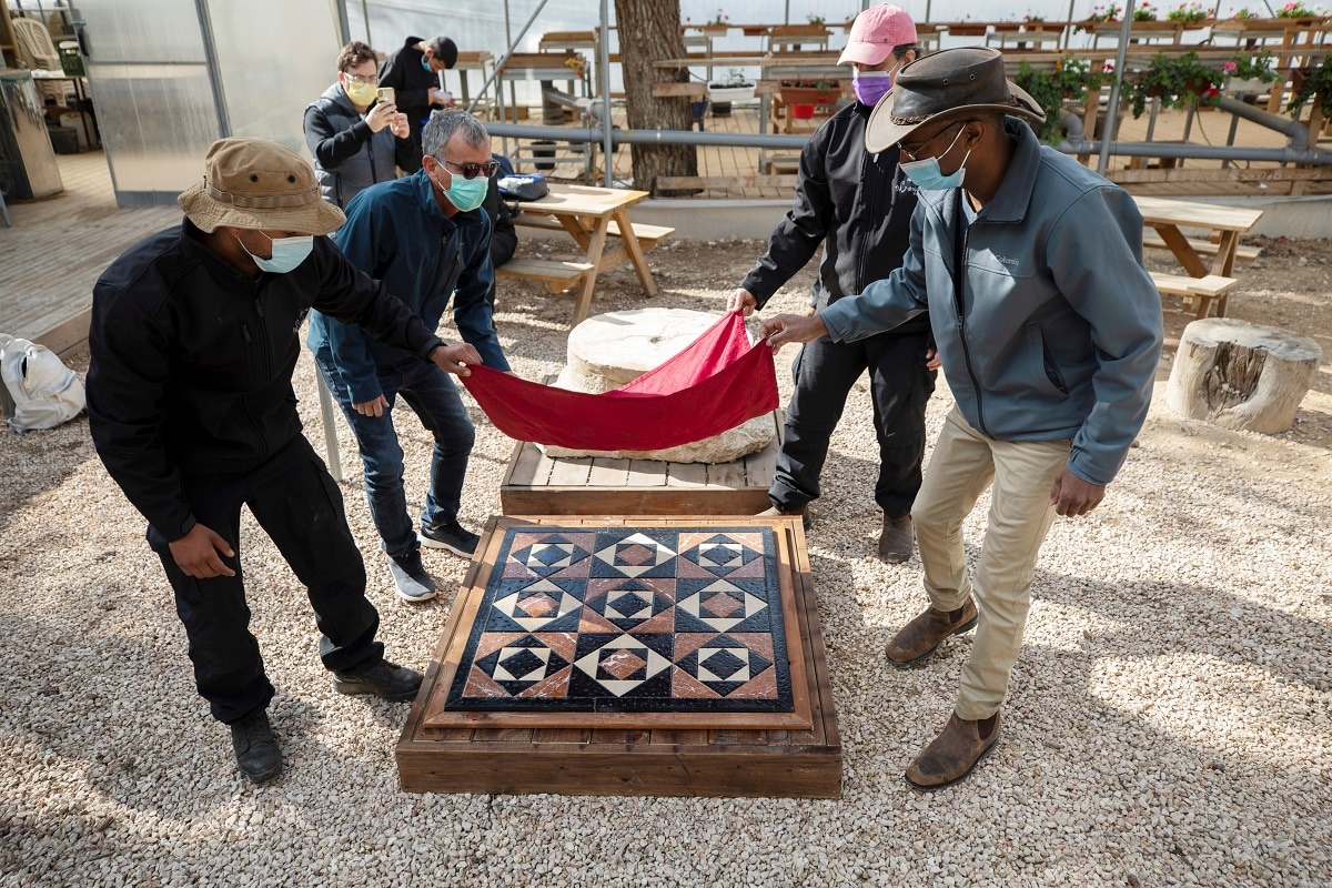 Israeli Archaeologists Recreate Sacred Tiles of Temple Where Jesus Walked - Vimarsana News