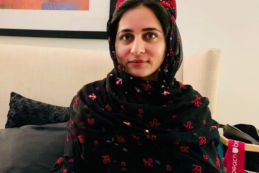 File photo of Karima Baloch.