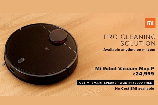 Mi Robot Vacuum Mop P cleaning bot. (Image Credit: Xiaomi India)